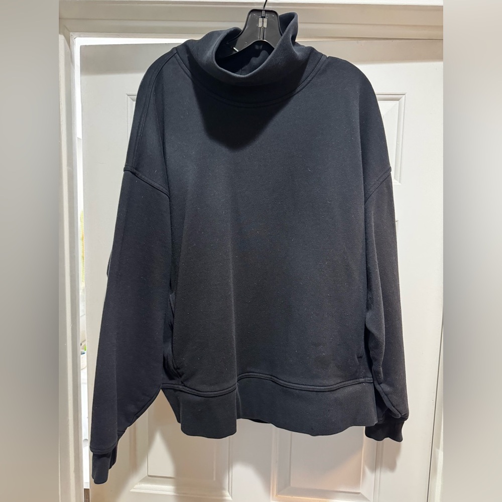 ALO Yoga Black Turtleneck Sweater